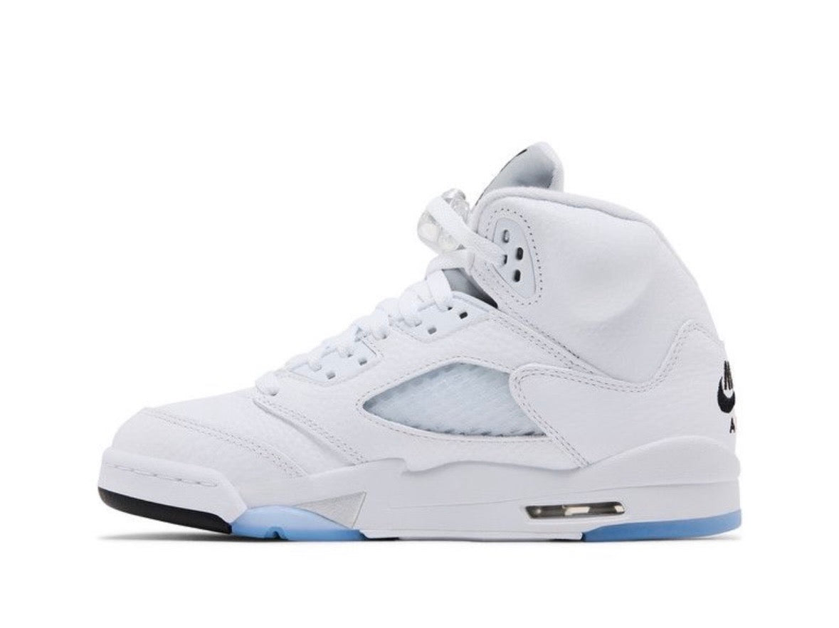 Jordan 5 White Metallic GS