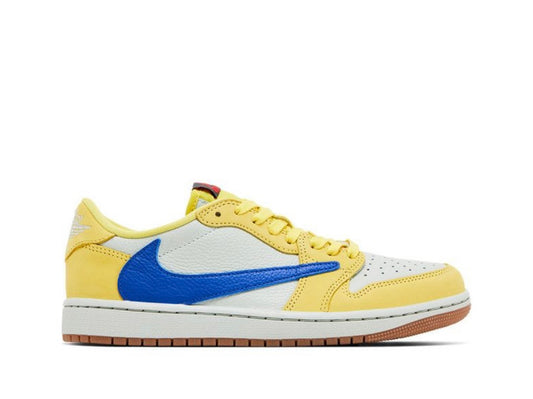 Women's Air Jordan 1 Low x Travis Scott Canary