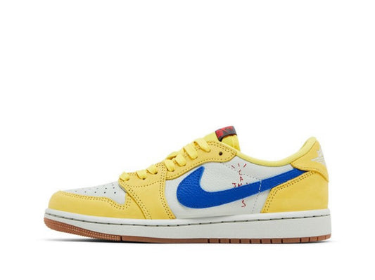 Women's Air Jordan 1 Low x Travis Scott Canary