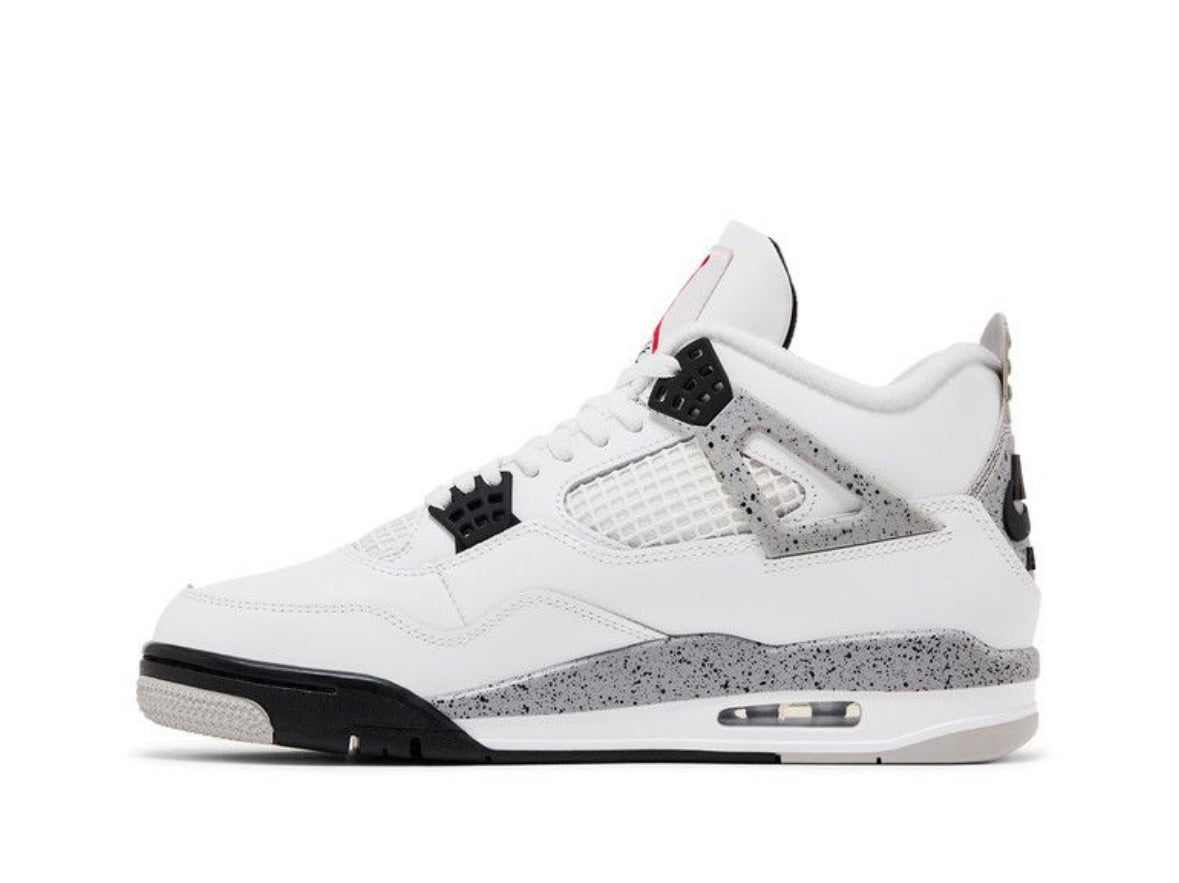 Air Jordan 4 White Cement